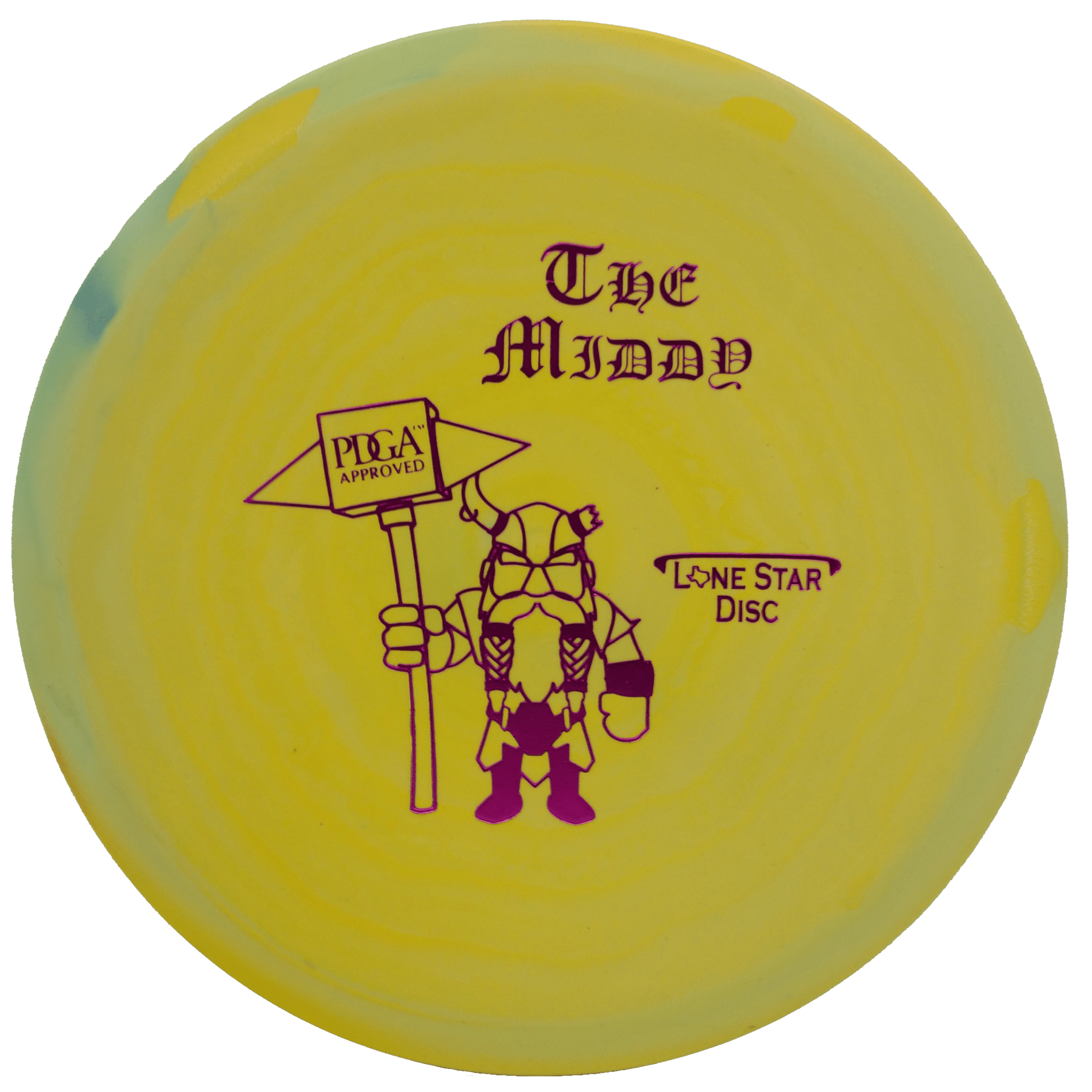 D1 Middy Artist disc golf disc by Lone Star